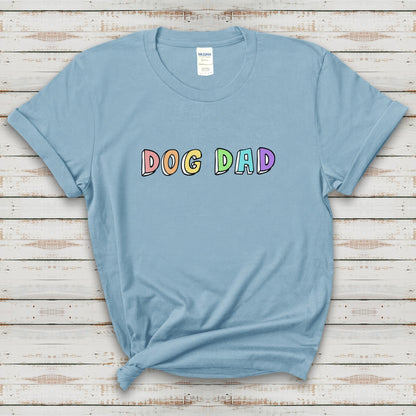 Dog Dad | Text Tees - Detezi Designs-22627319499134483245
