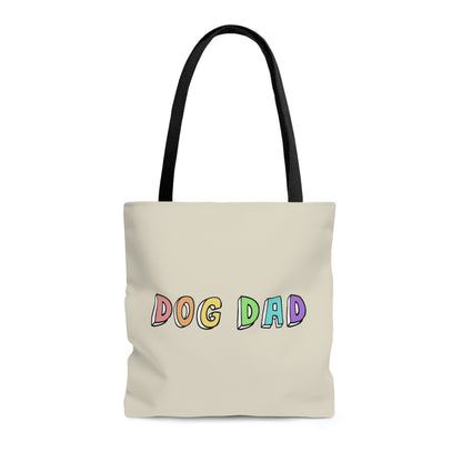 Dog Dad | Tote Bag - Detezi Designs-57849820905474429094