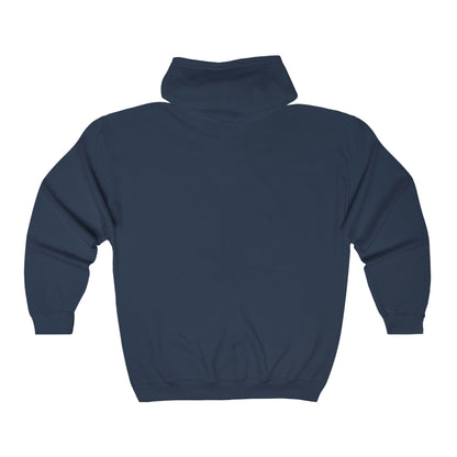 Dog Dad | Zip-up Sweatshirt - Detezi Designs-19525544258026884989