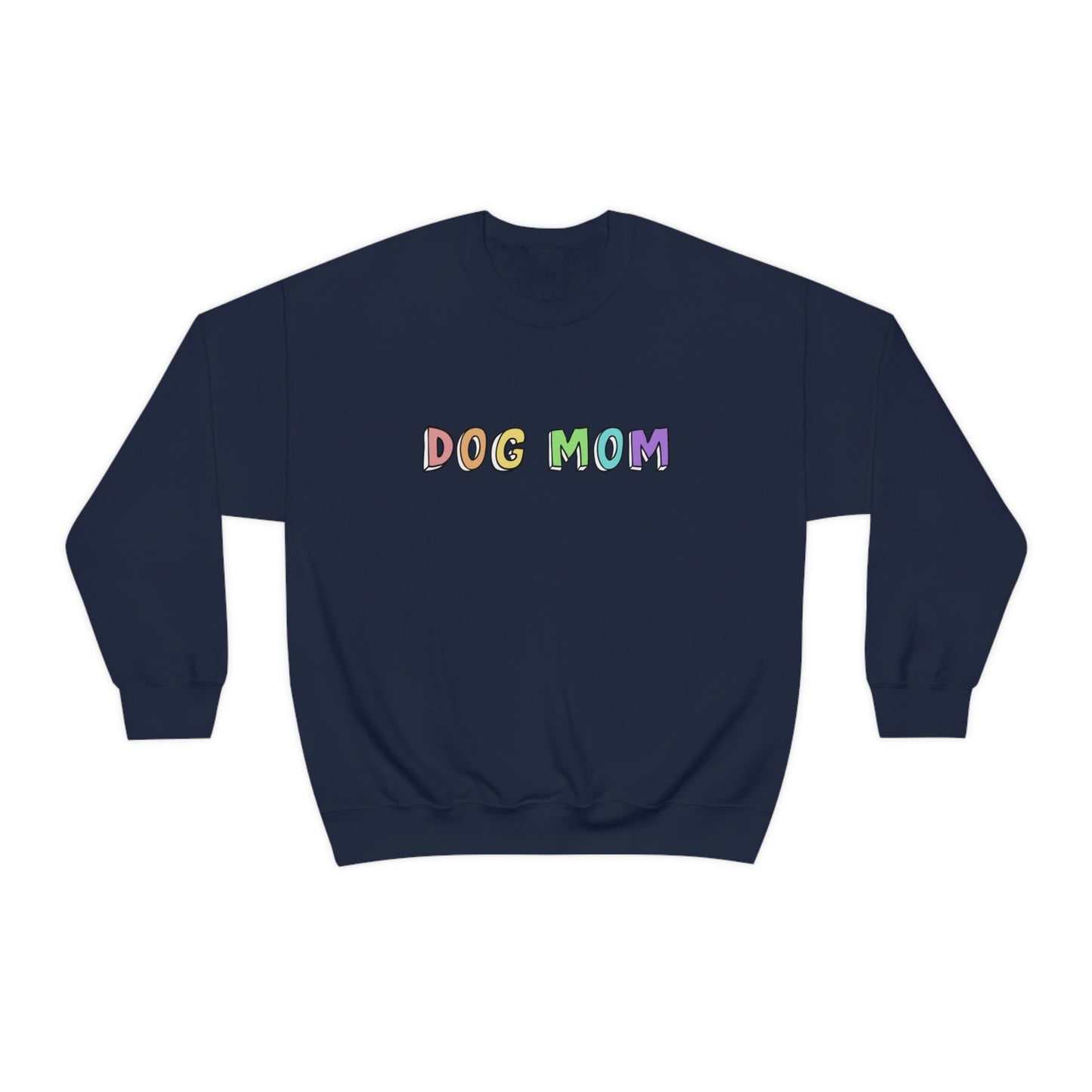 Dog Mom | Crewneck Sweatshirt - Detezi Designs-31915691464330363633