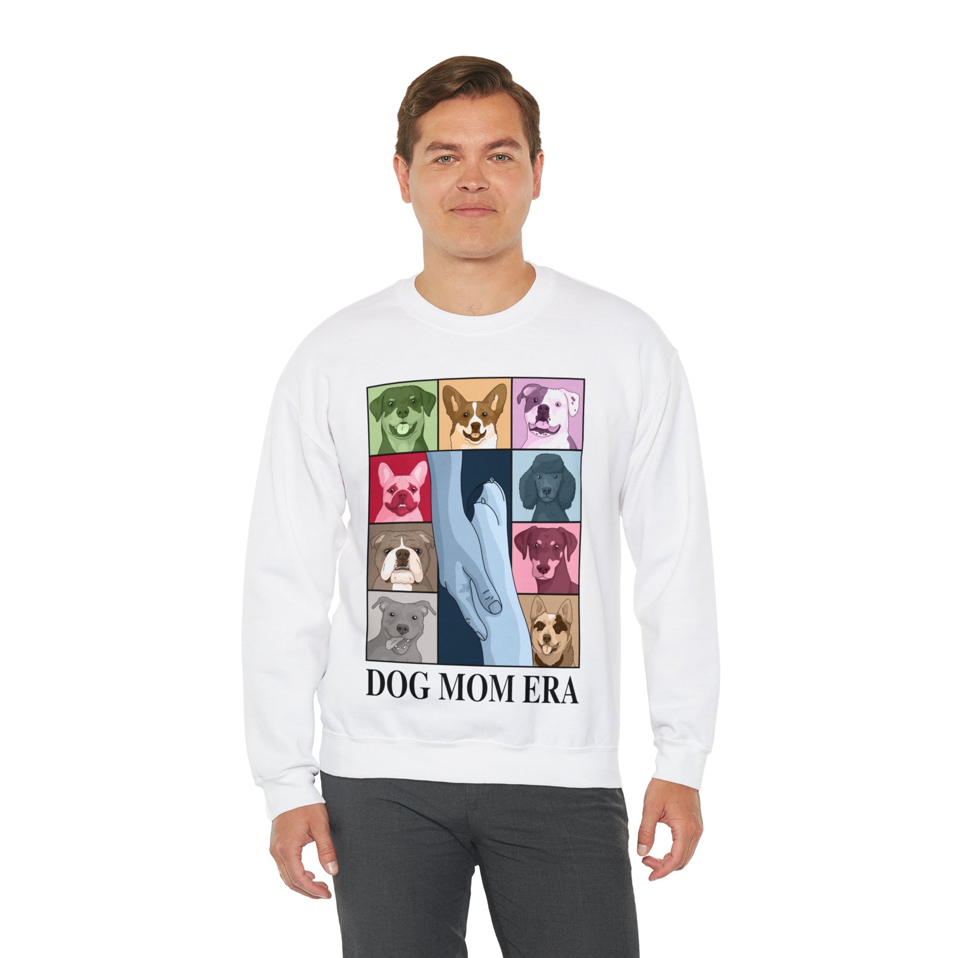 Dog Mom Era | Crewneck Sweatshirt - Detezi Designs-10209655003006294493