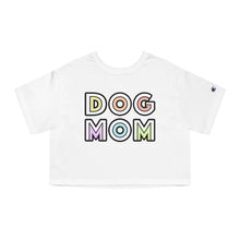 Load image into Gallery viewer, Dog Mom Retro | Champion Cropped Tee - Detezi Designs-11059452611098006827
