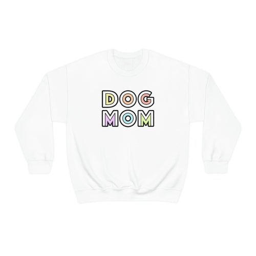 Dog Mom Retro | Crewneck Sweatshirt - Detezi Designs-95610151726520669499