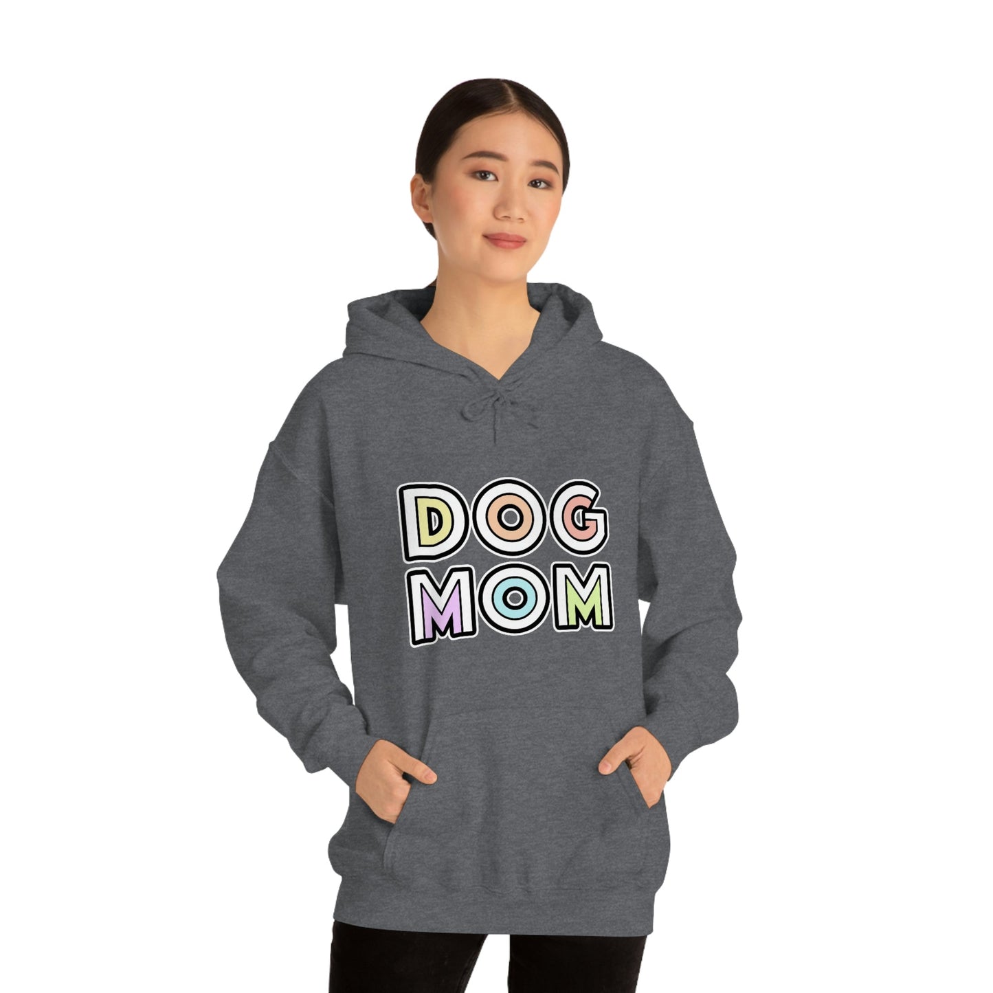 Dog Mom Retro | Hooded Sweatshirt - Detezi Designs-14501914420318480384