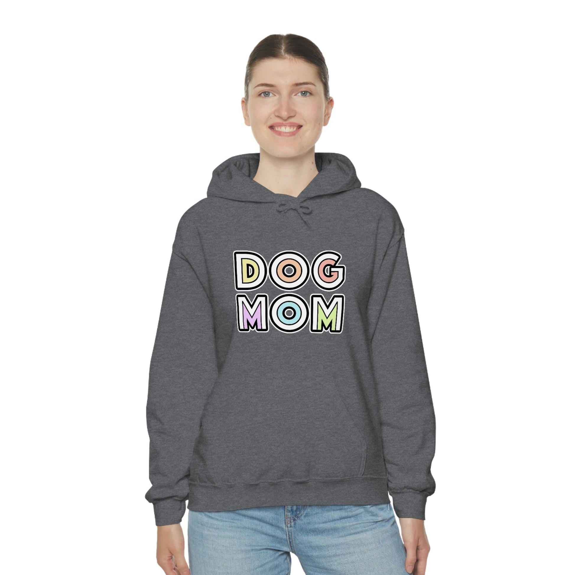 Dog Mom Retro | Hooded Sweatshirt - Detezi Designs-14501914420318480384