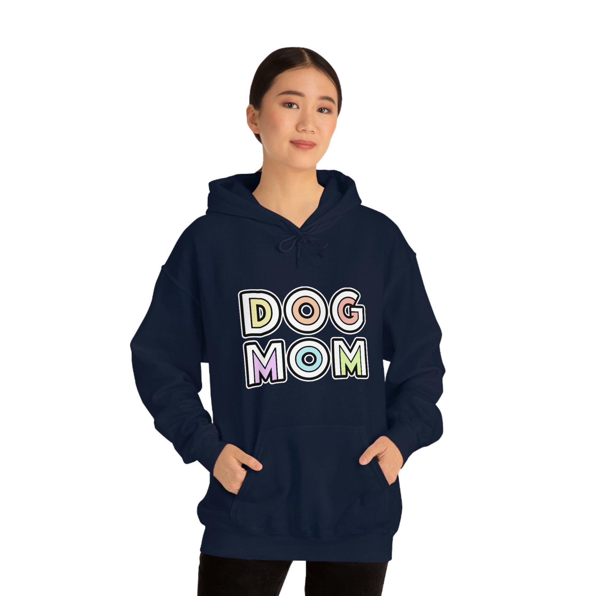 Dog Mom Retro | Hooded Sweatshirt - Detezi Designs-22802434066519865019