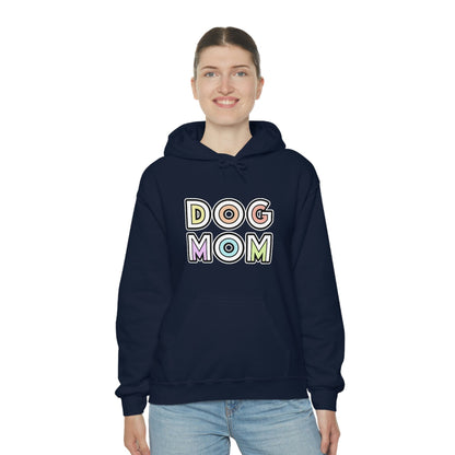 Dog Mom Retro | Hooded Sweatshirt - Detezi Designs-22802434066519865019