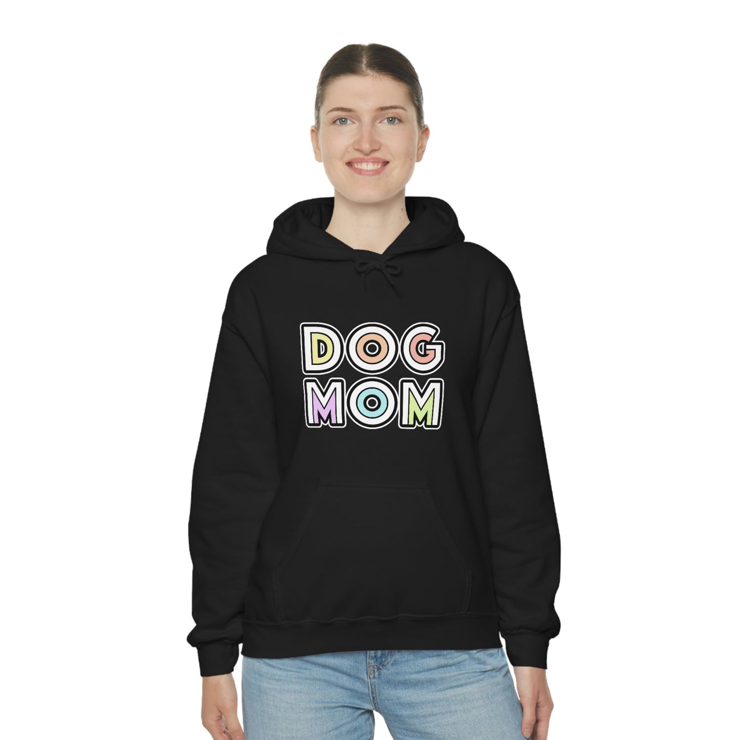 Dog Mom Retro | Hooded Sweatshirt - Detezi Designs-23068033260876000218