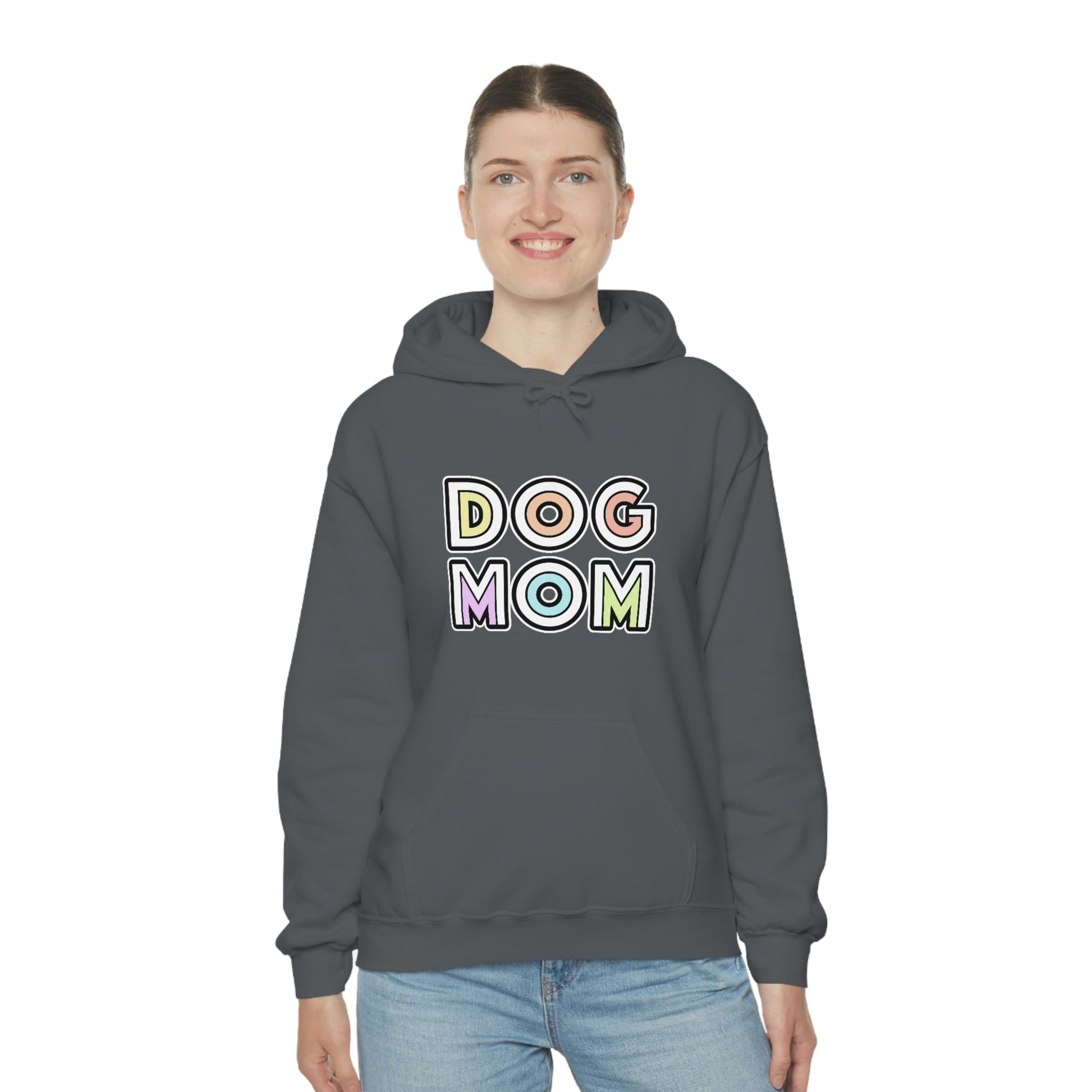 Dog Mom Retro | Hooded Sweatshirt - Detezi Designs-29289541436959475972