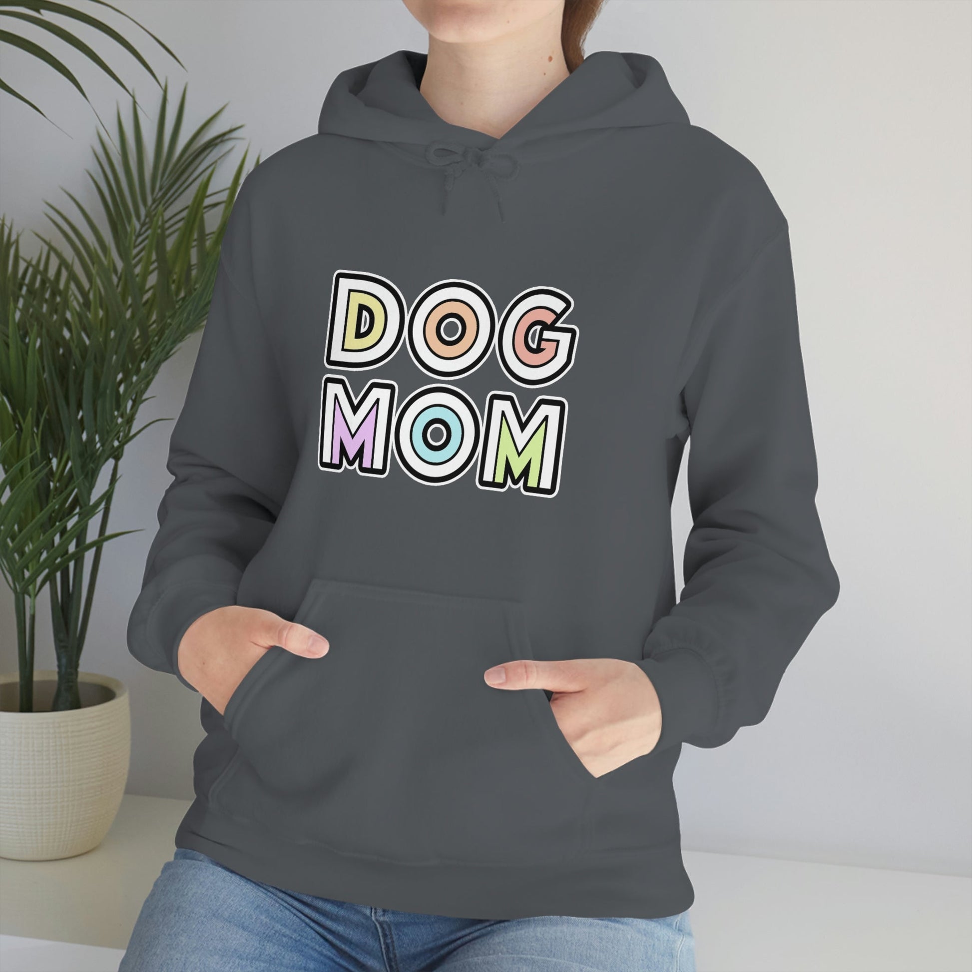 Dog Mom Retro | Hooded Sweatshirt - Detezi Designs-29289541436959475972