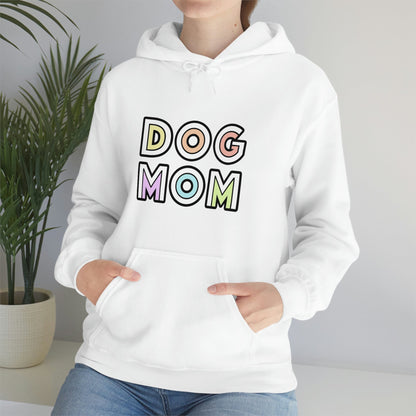 Dog Mom Retro | Hooded Sweatshirt - Detezi Designs-32335496316125823068