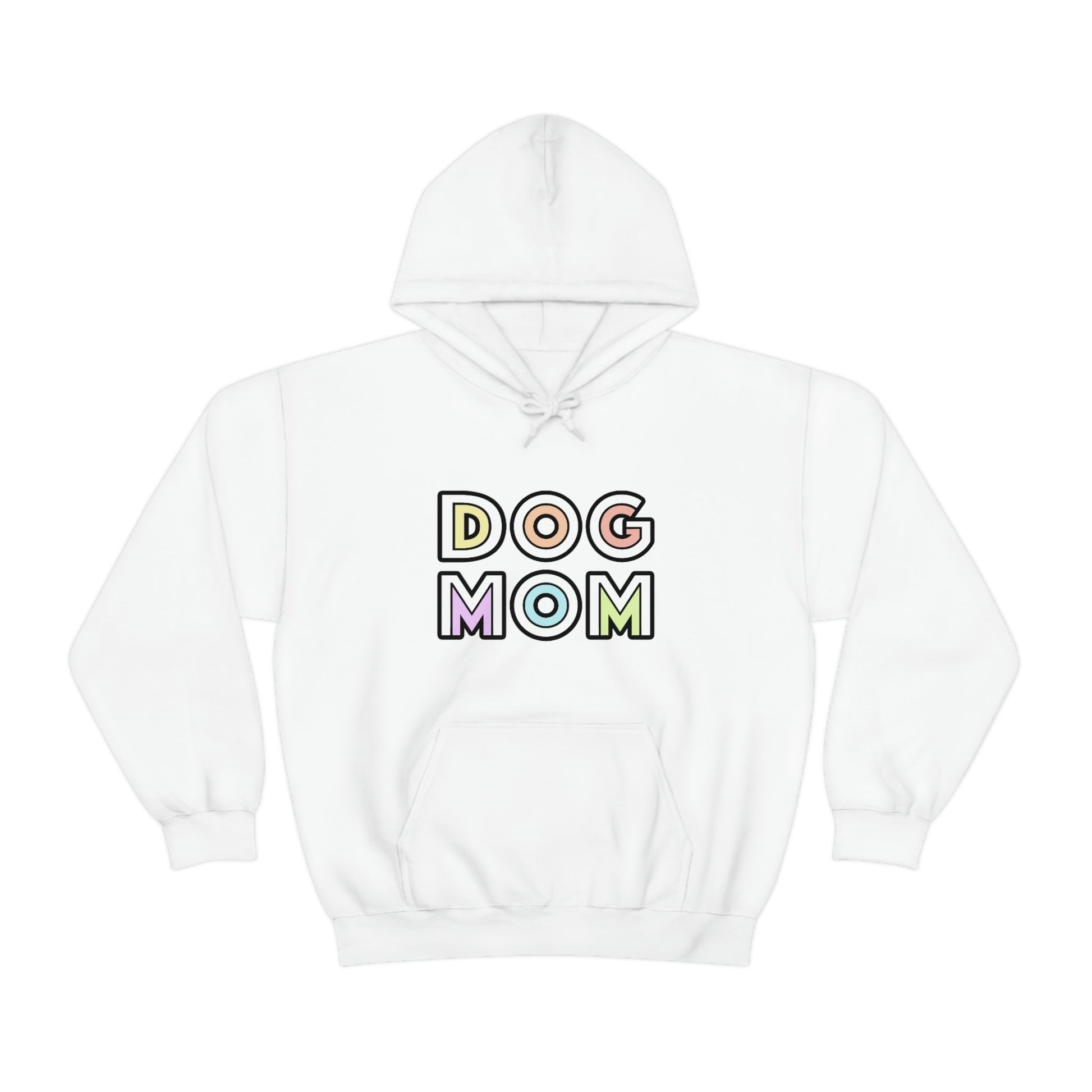 Dog Mom Retro | Hooded Sweatshirt - Detezi Designs-32335496316125823068