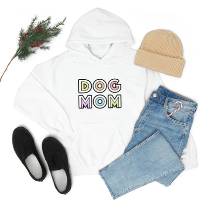 Dog Mom Retro | Hooded Sweatshirt - Detezi Designs-32335496316125823068