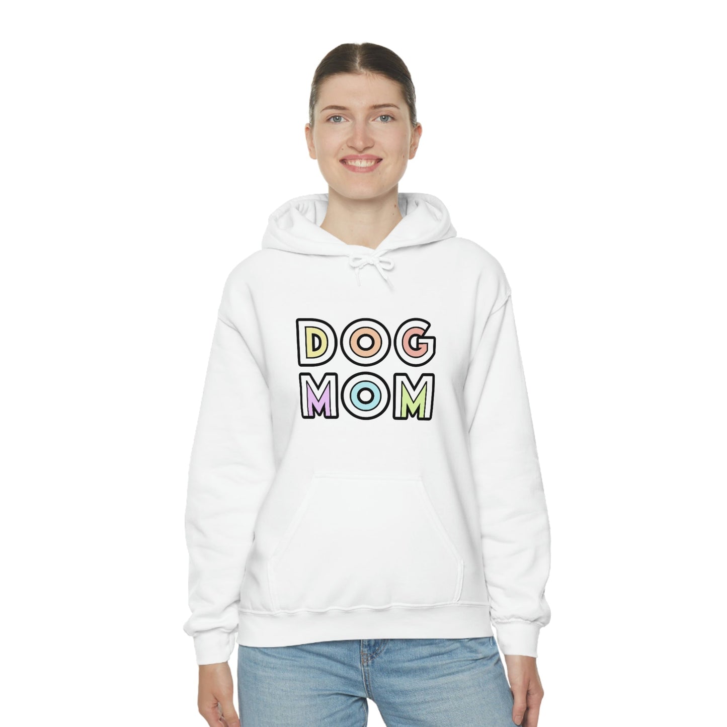 Dog Mom Retro | Hooded Sweatshirt - Detezi Designs-32335496316125823068