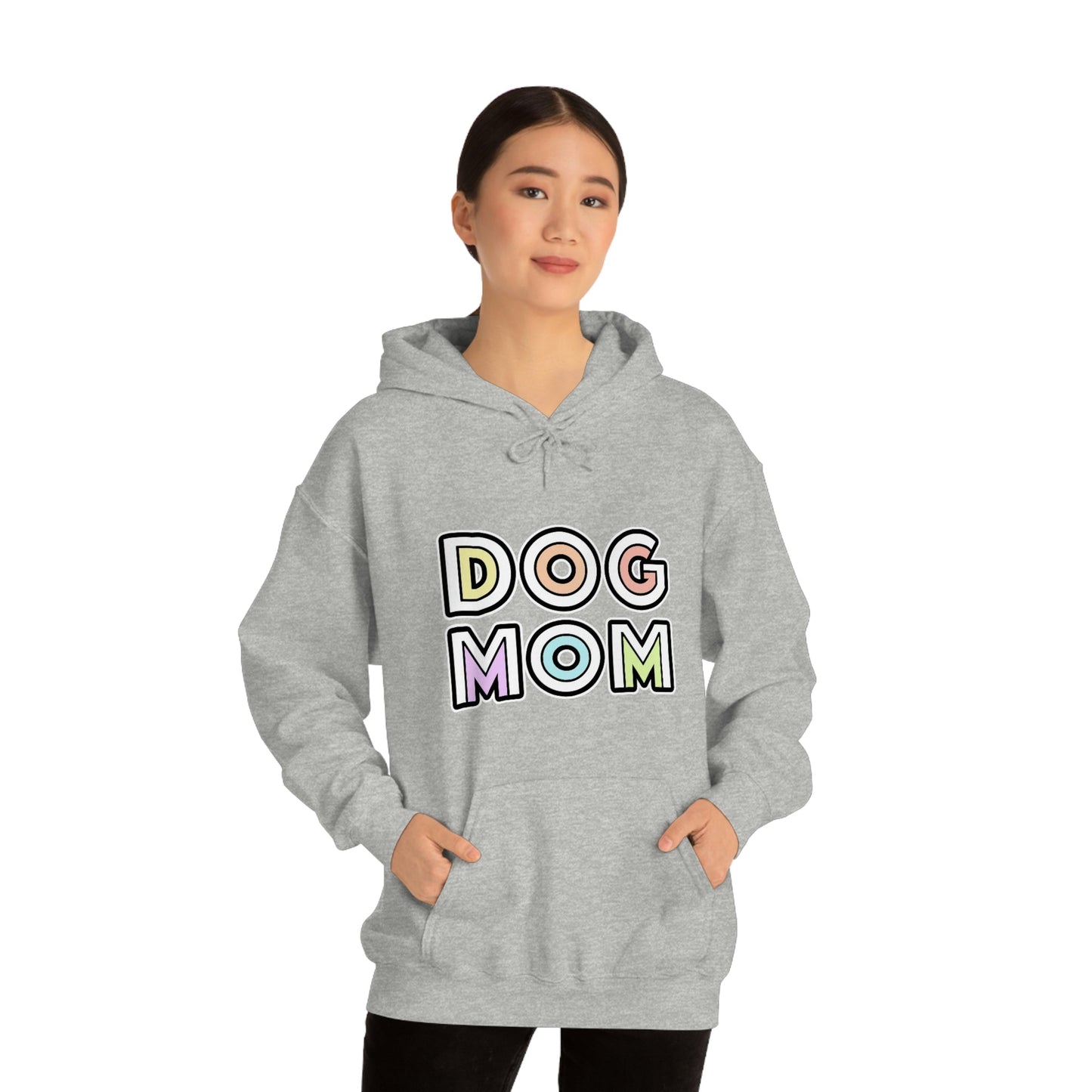 Dog Mom Retro | Hooded Sweatshirt - Detezi Designs-42588591907402704319