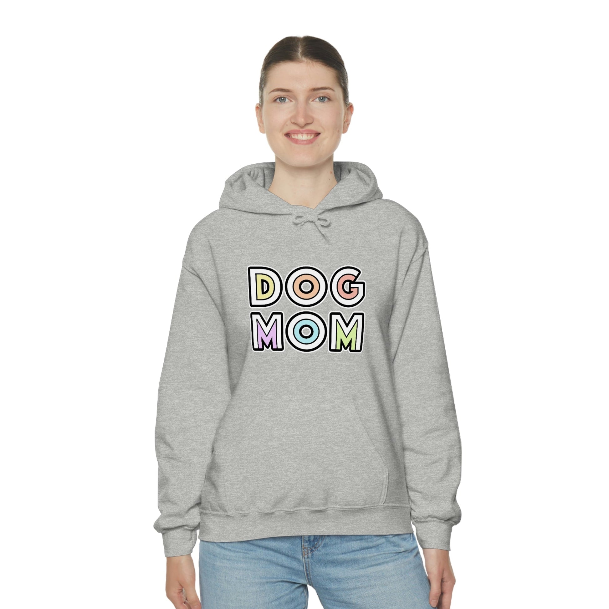 Dog Mom Retro | Hooded Sweatshirt - Detezi Designs-42588591907402704319