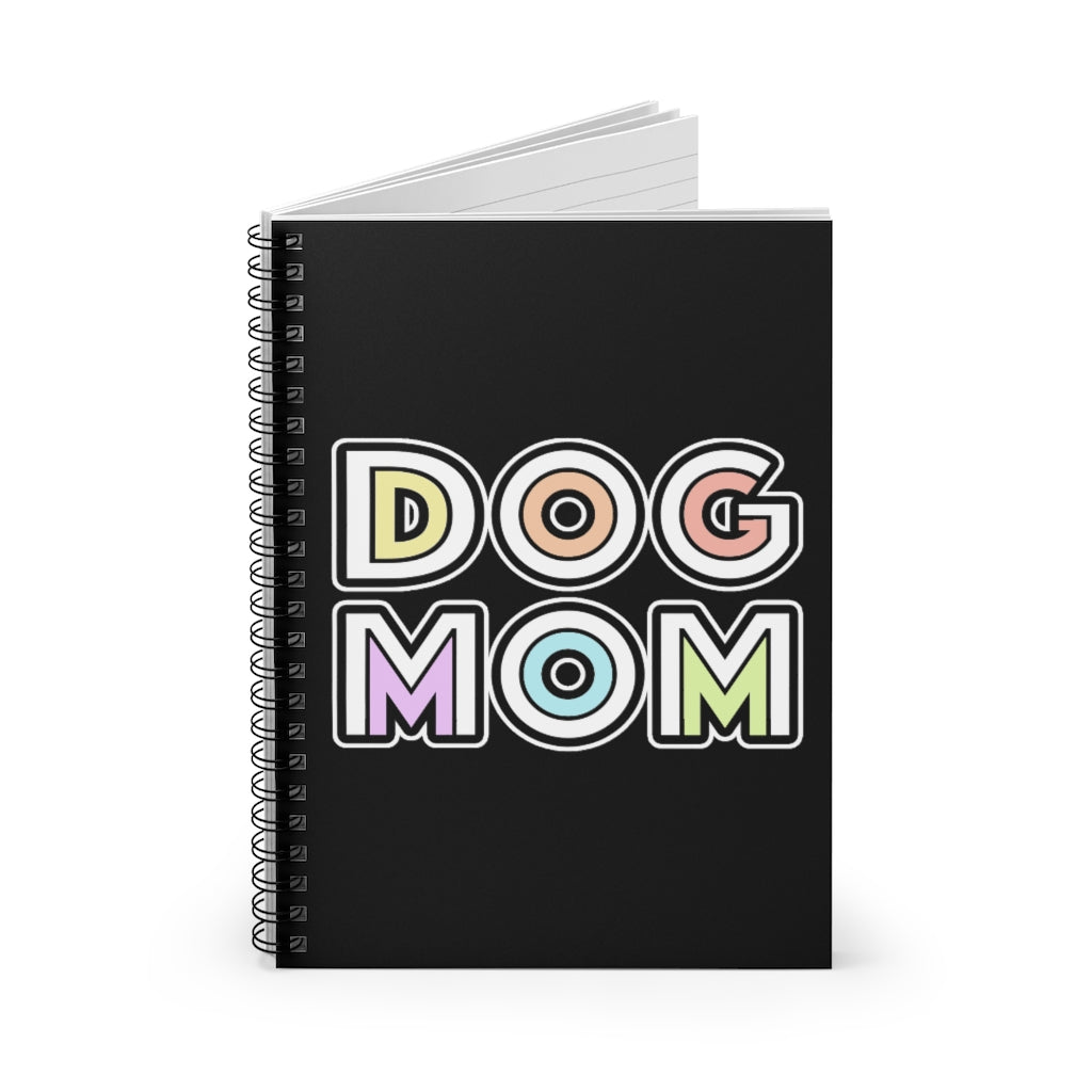 Dog Mom Retro | Notebook - Detezi Designs-3737691866
