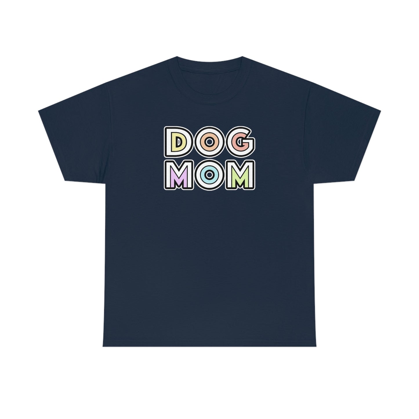 Dog Mom Retro | Text Tees - Detezi Designs-11487697853989492012