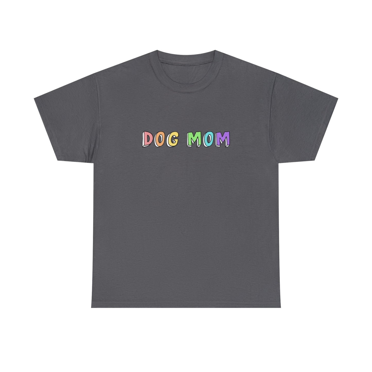 Dog Mom | Text Tees - Detezi Designs-11801085847487080911