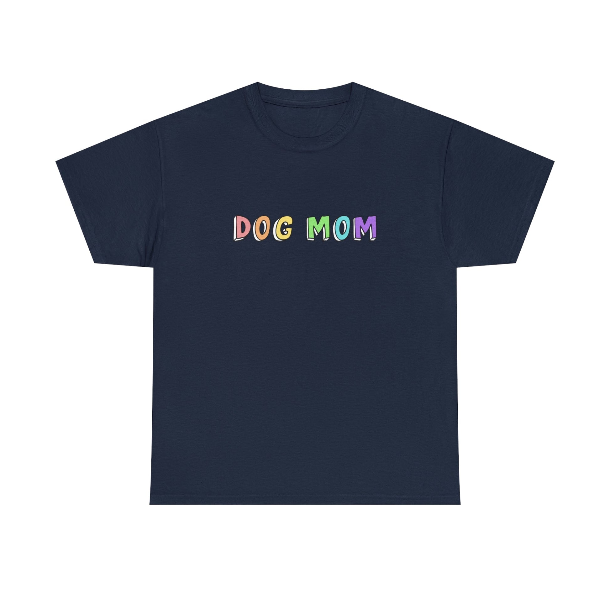Dog Mom | Text Tees - Detezi Designs-30551984285008887070