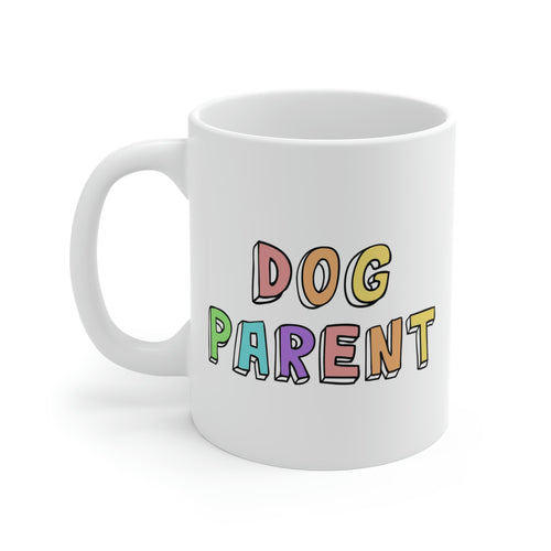 Dog Parent | 11oz Mug - Detezi Designs-12460337064717272803