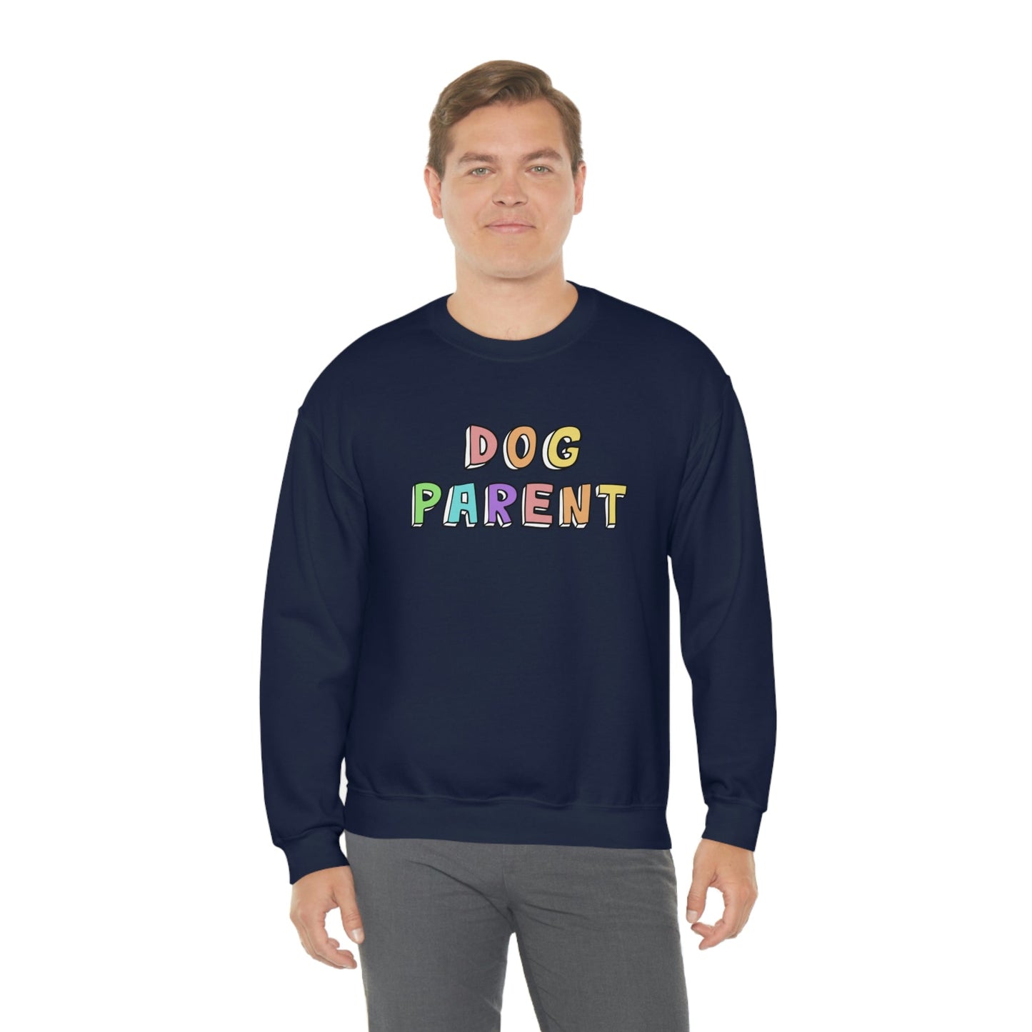 Dog Parent | Crewneck Sweatshirt - Detezi Designs-23894046438251815261
