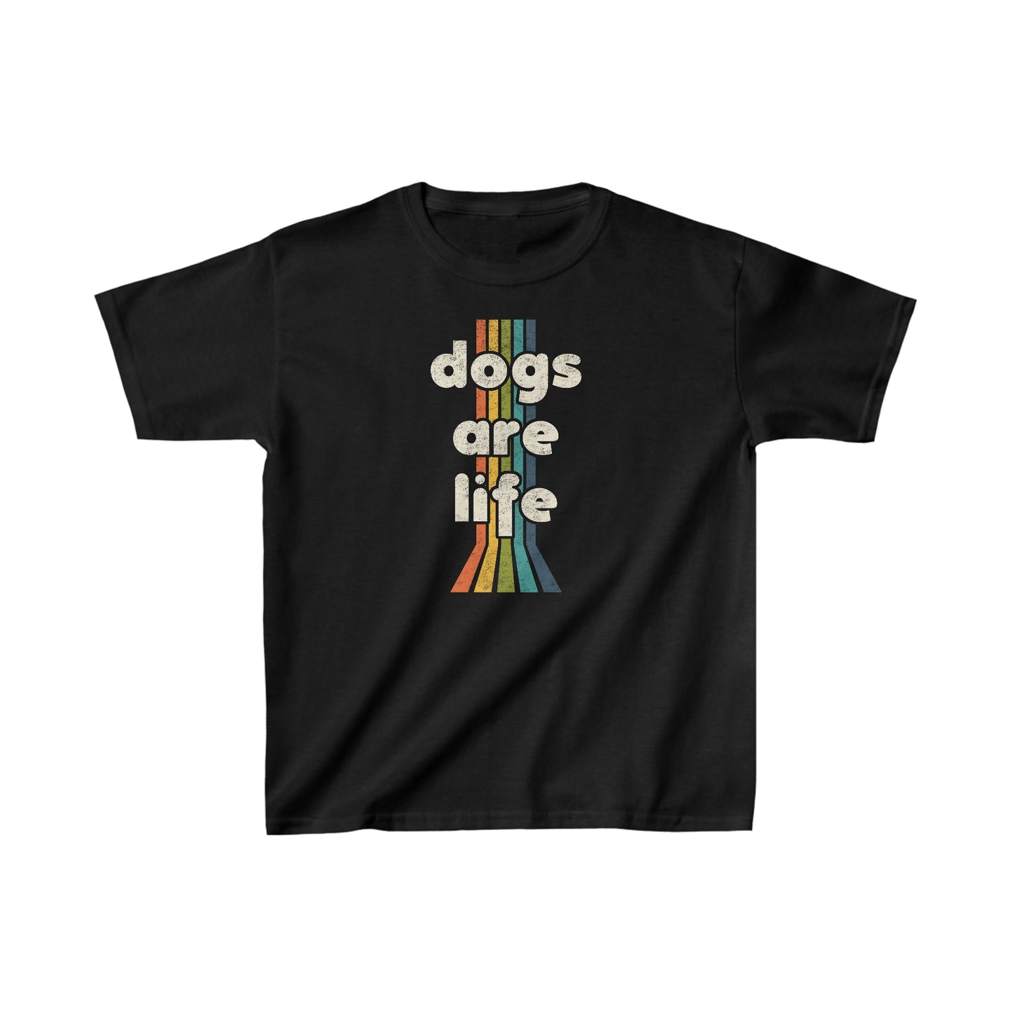 Dogs Are Life | **YOUTH SIZE** Tee - Detezi Designs-13784949078425777823