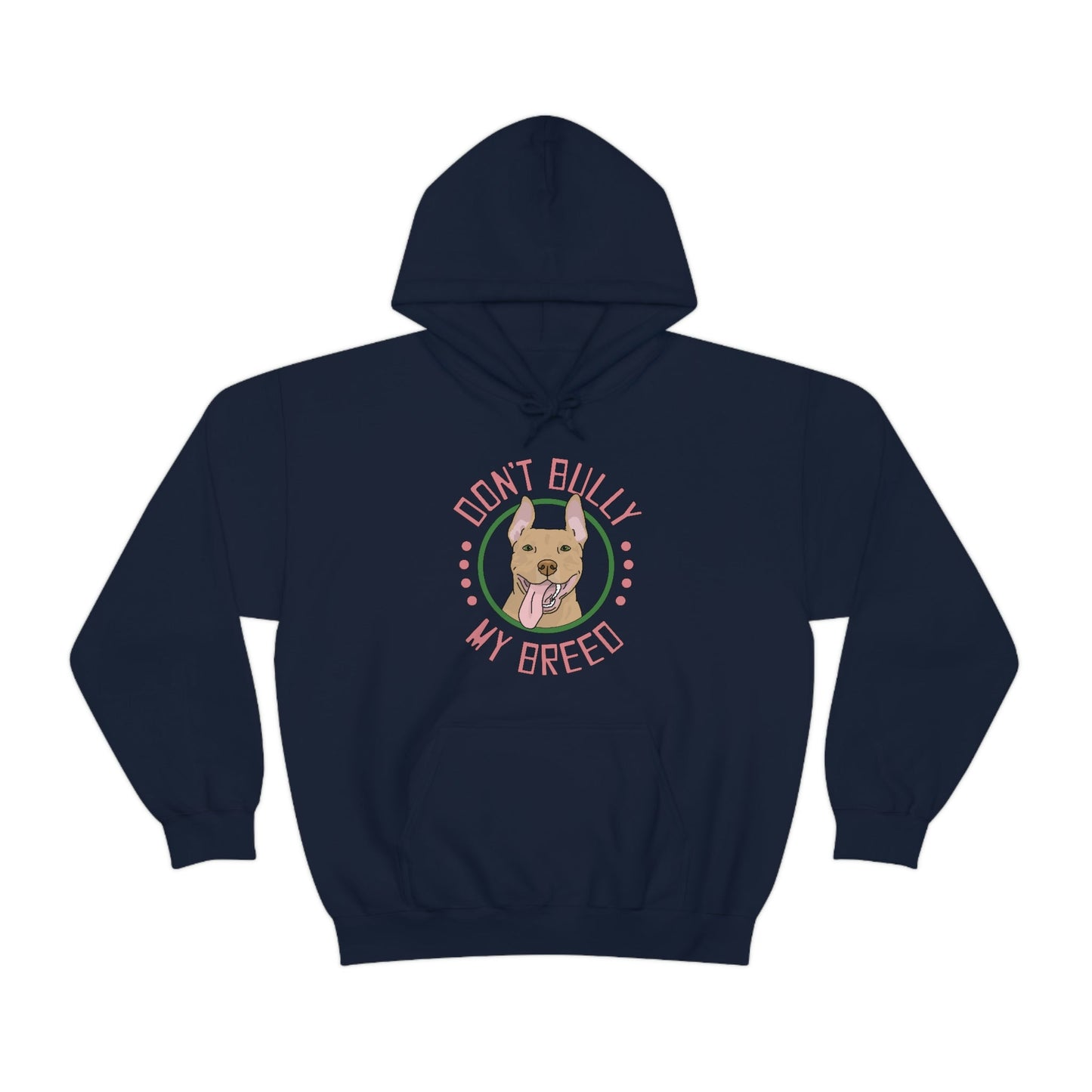 Don't Bully My Breed - Bunny Ears | Hooded Sweatshirt - Detezi Designs-59684462707519435174