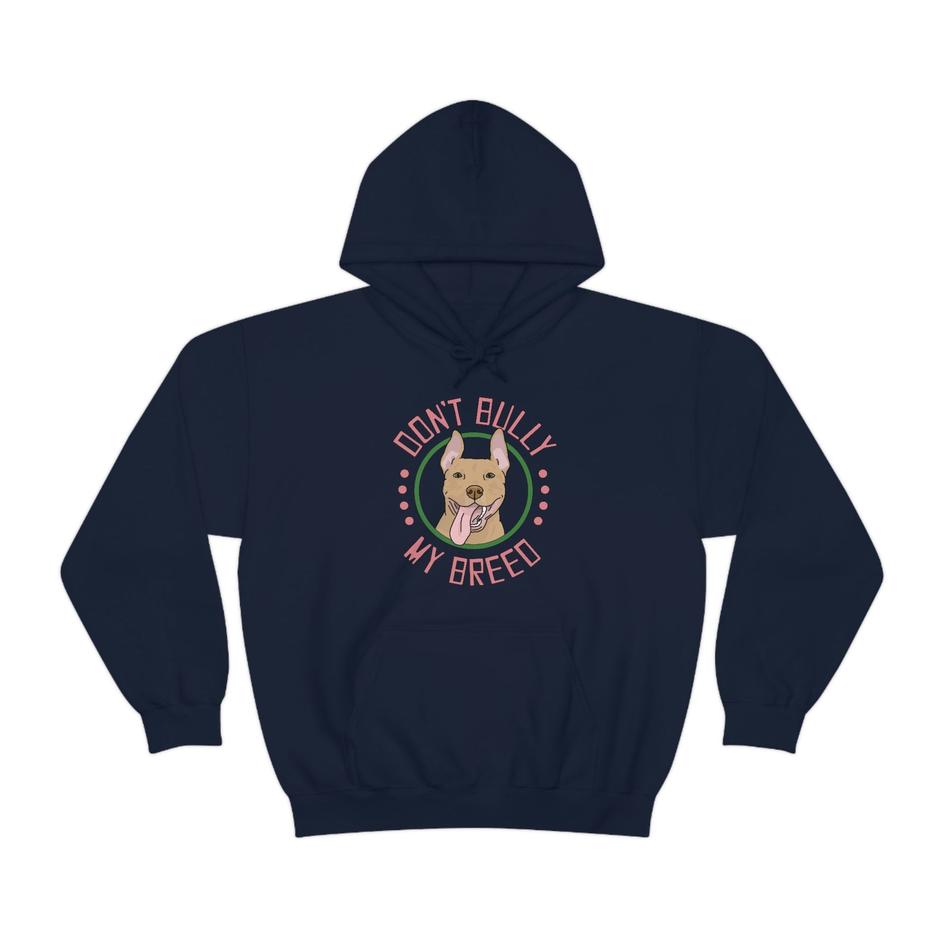 Don't Bully My Breed - Bunny Ears | Hooded Sweatshirt - Detezi Designs-59684462707519435174