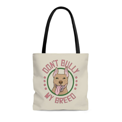 Don't Bully My Breed - Bunny Ears | Tote Bag - Detezi Designs-12692119360842846535
