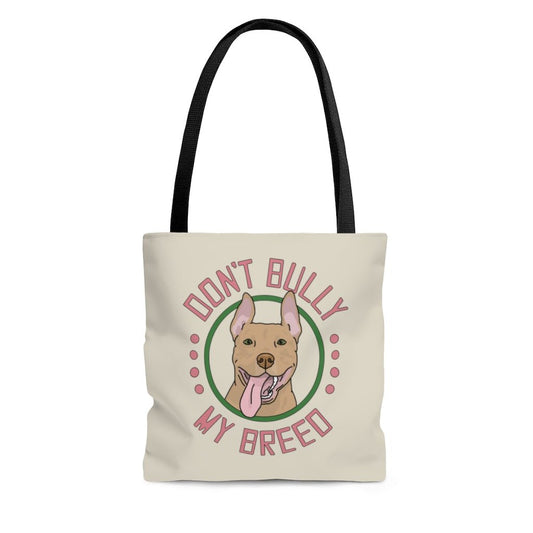 Don't Bully My Breed - Bunny Ears | Tote Bag - Detezi Designs-28046212177981262433