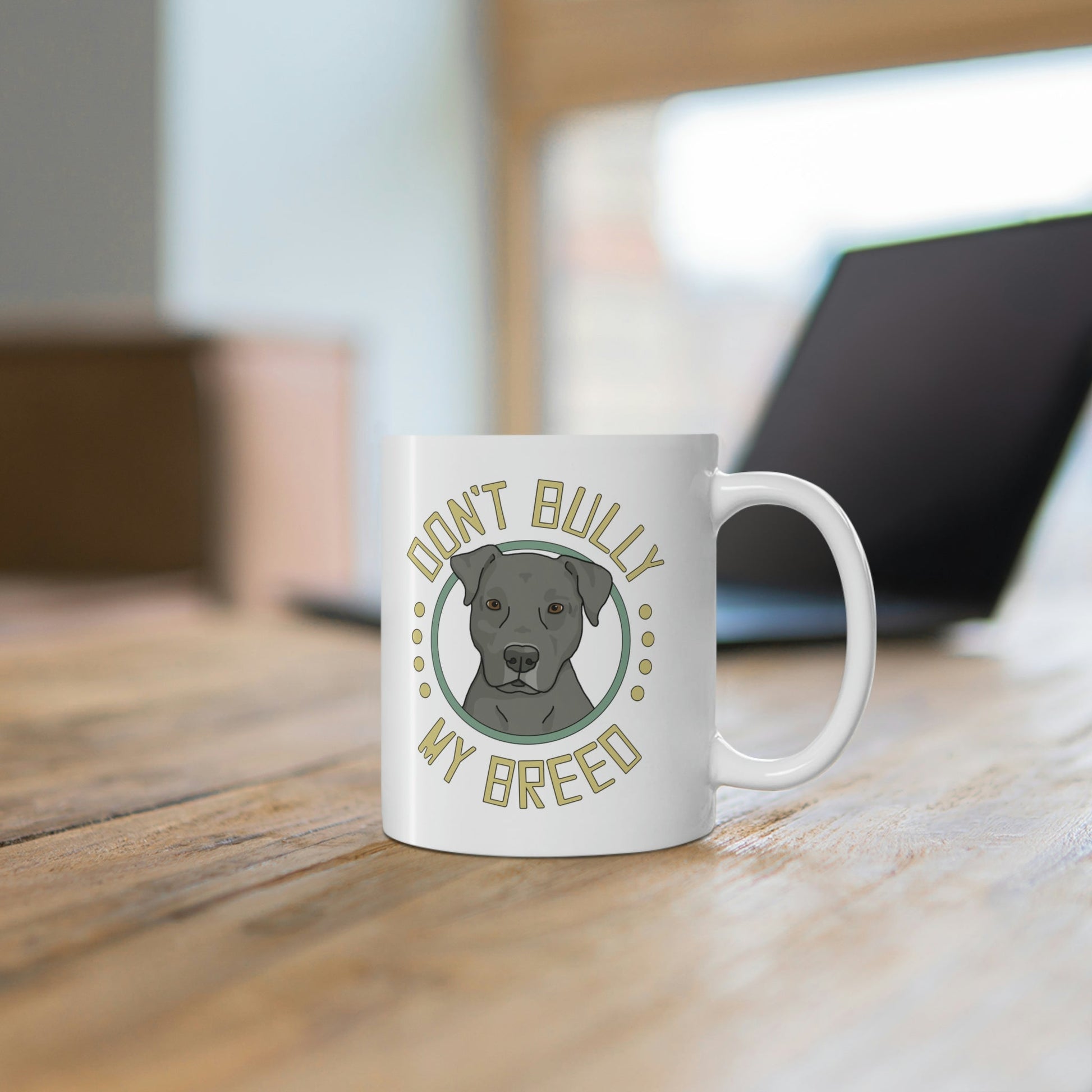 Don't Bully My Breed - Floppy Ears | Mug - Detezi Designs-13945948636706481089