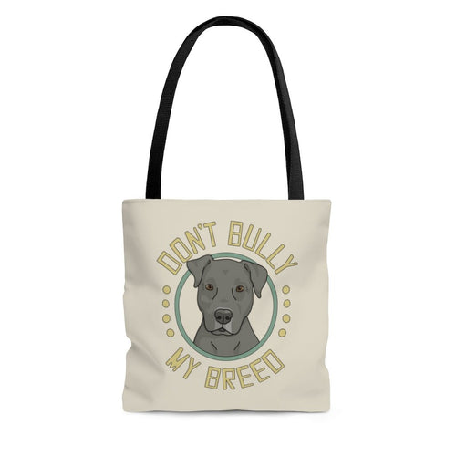 Don't Bully My Breed - Floppy Ears | Tote Bag - Detezi Designs-16805054534735961691