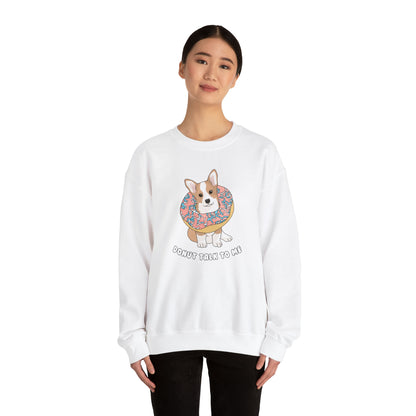 Donut Talk To Me | Crewneck Sweatshirt - Detezi Designs-30314339037561675729