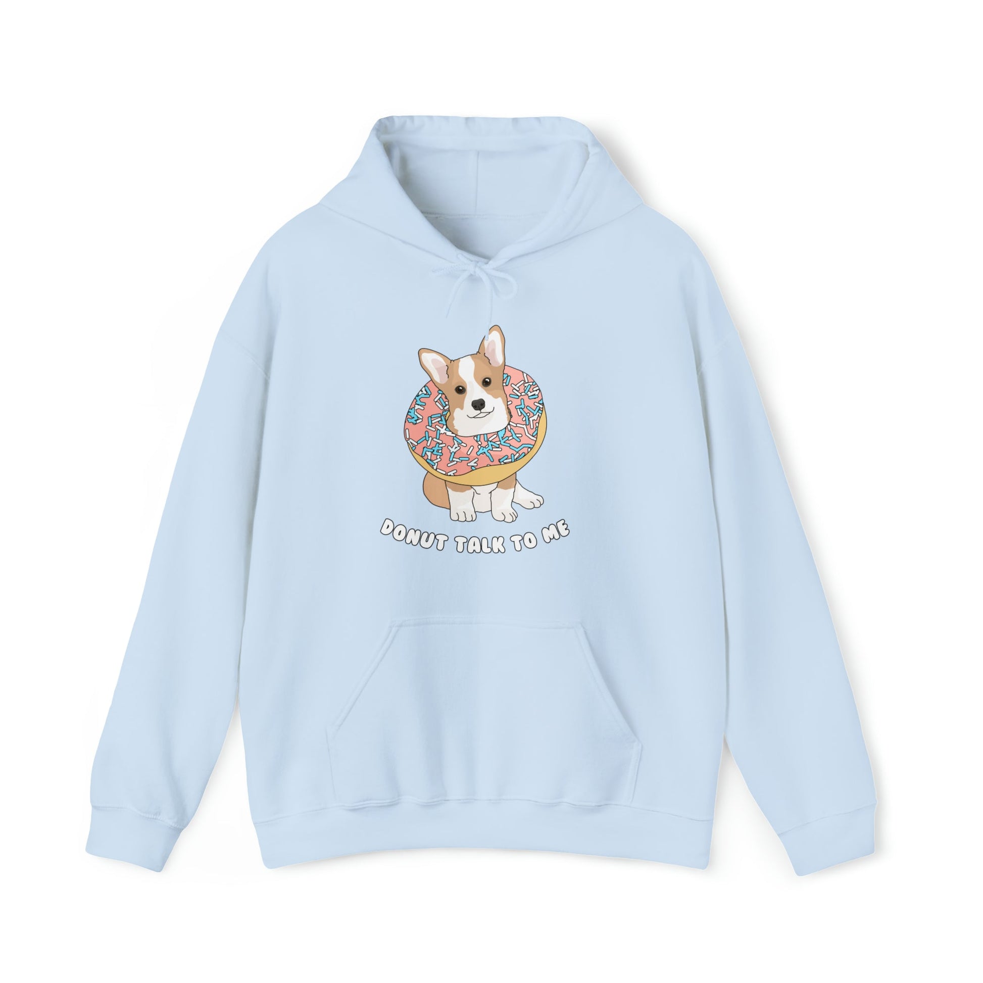 Donut Talk To Me | Hooded Sweatshirt - Detezi Designs-16615421477332260456