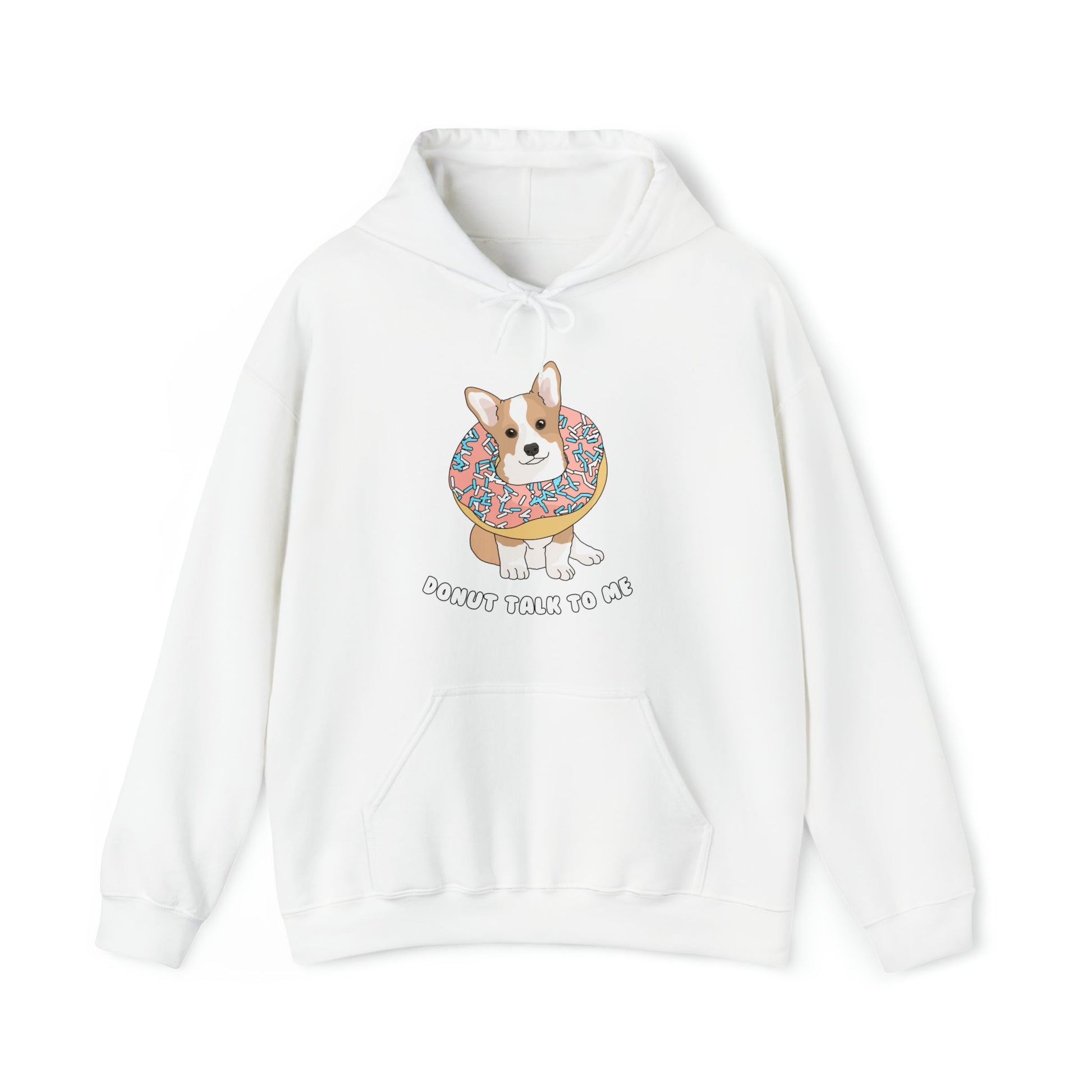 Donut Talk To Me | Hooded Sweatshirt - Detezi Designs-28293848691233524693