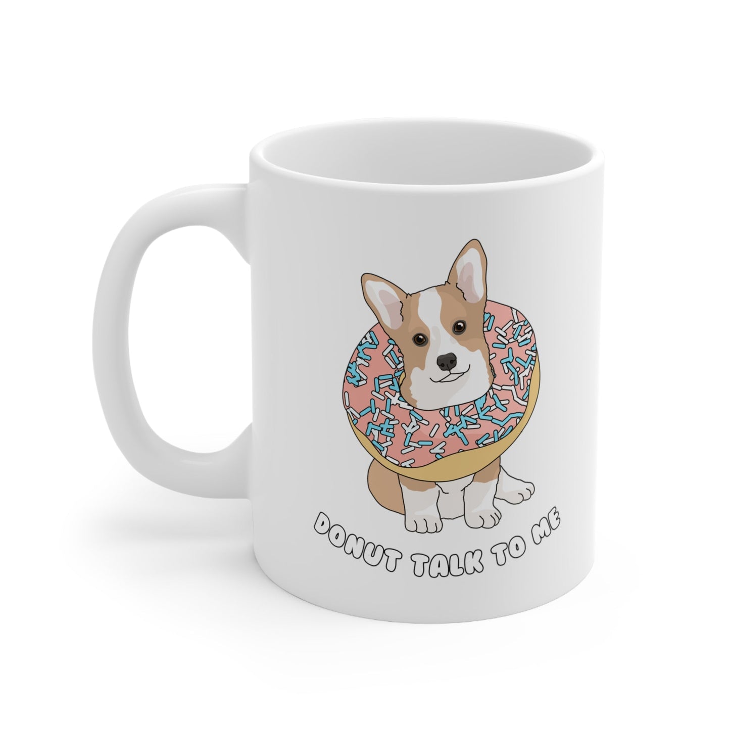 Donut Talk To Me | Mug - Detezi Designs-70489211359543811289