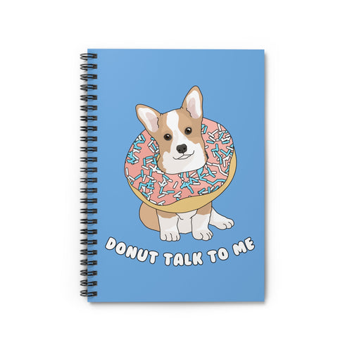 Donut Talk To Me | Notebook - Detezi Designs-10694376590807646125