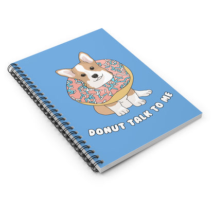 Donut Talk To Me | Notebook - Detezi Designs-10694376590807646125