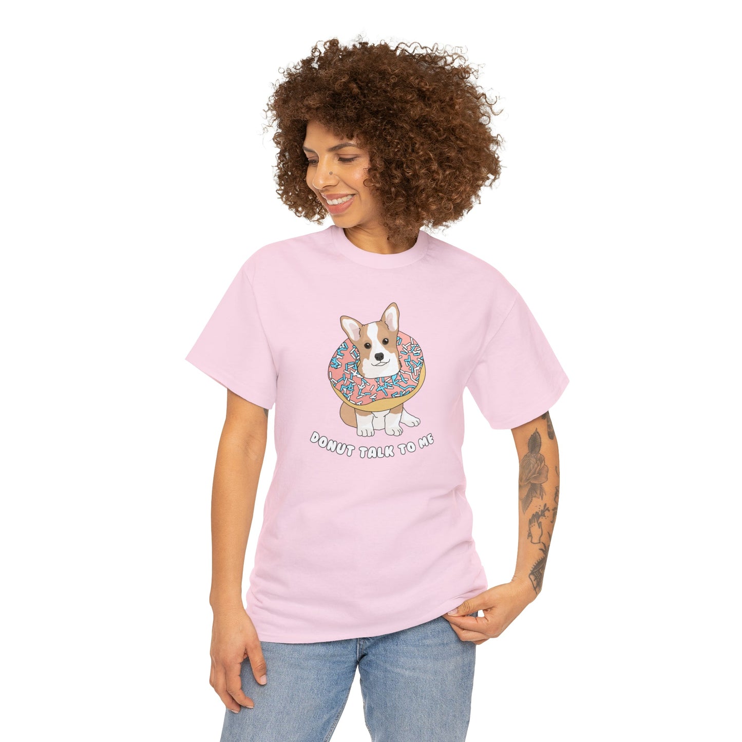 Donut Talk To Me | T-shirt - Detezi Designs-32221429275870149514