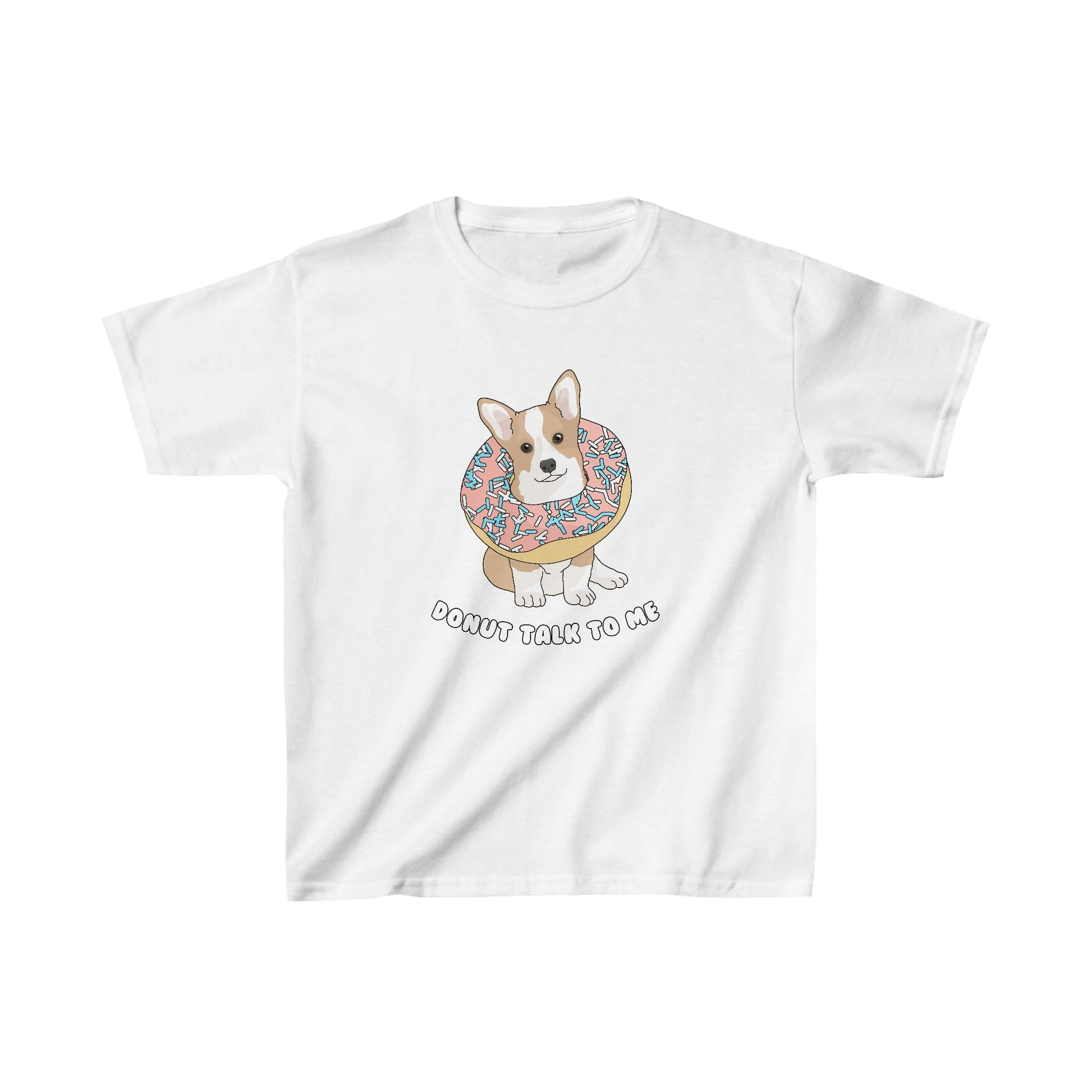 Donut Talk To Me | **YOUTH SIZE** Tee - Detezi Designs-29977019653991490613