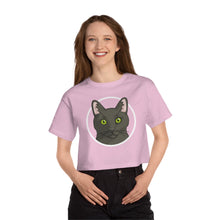 Load image into Gallery viewer, DSH Black Cat | Champion Cropped Tee - Detezi Designs-18088330332072245962
