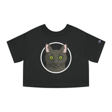 Load image into Gallery viewer, DSH Black Cat | Champion Cropped Tee - Detezi Designs-71458104501219814870
