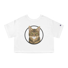 Load image into Gallery viewer, DSH Tabby | Champion Cropped Tee - Detezi Designs-25515111906338651006
