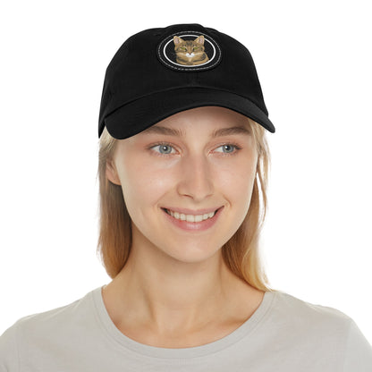 DSH Tabby Circle | Dad Hat - Detezi Designs-75531888820584508771