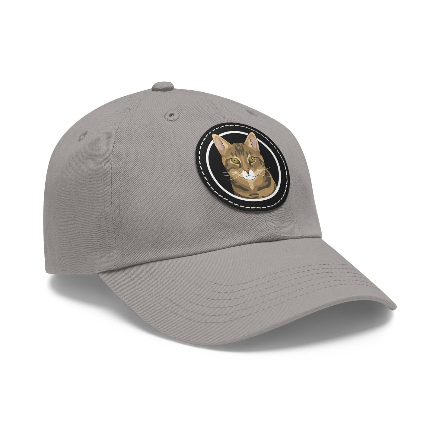 DSH Tabby Circle | Dad Hat - Detezi Designs-75531888820584508771