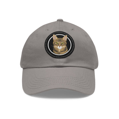 DSH Tabby Circle | Dad Hat - Detezi Designs-81524107714699642122