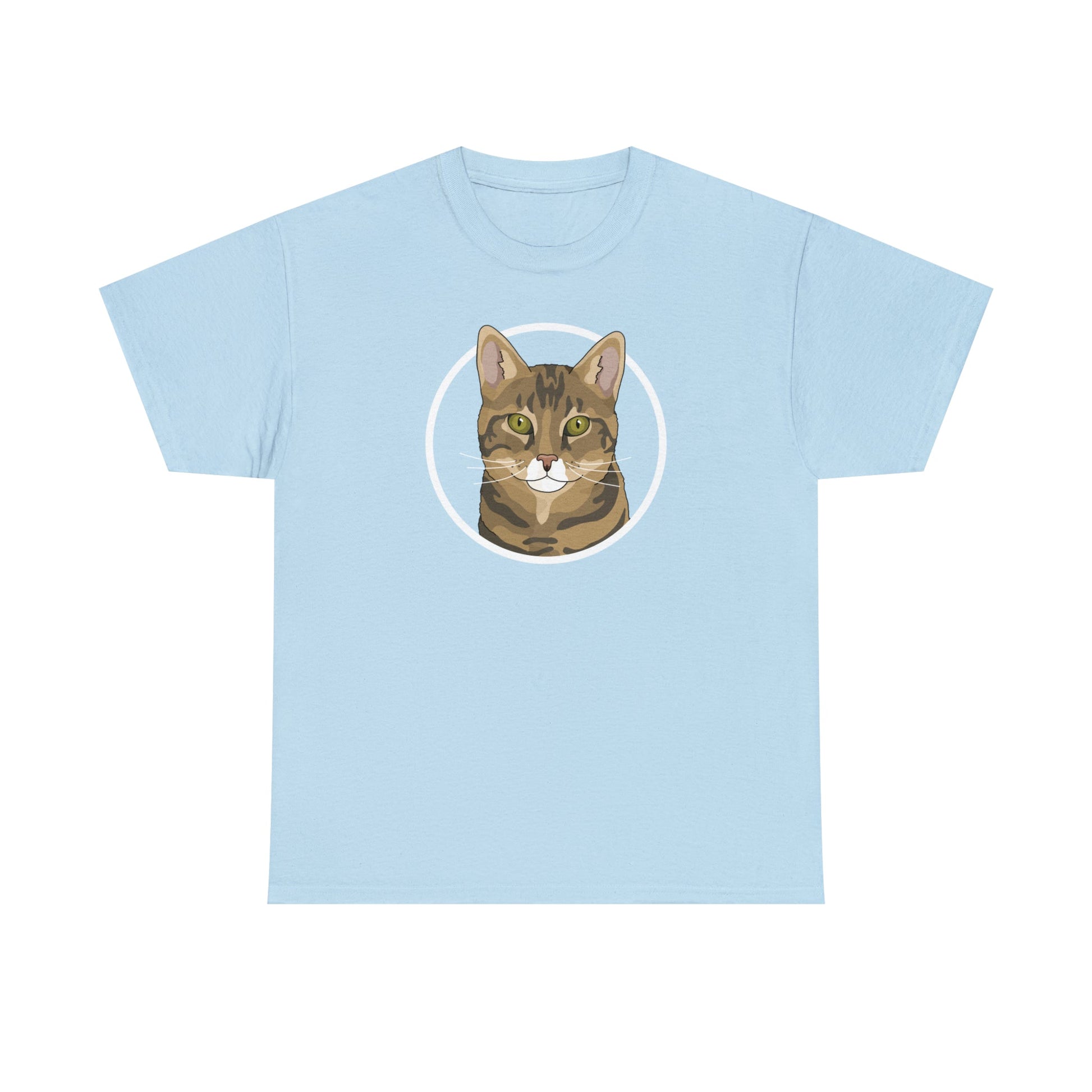 DSH Tabby Circle | T-shirt - Detezi Designs-15690558298164050952