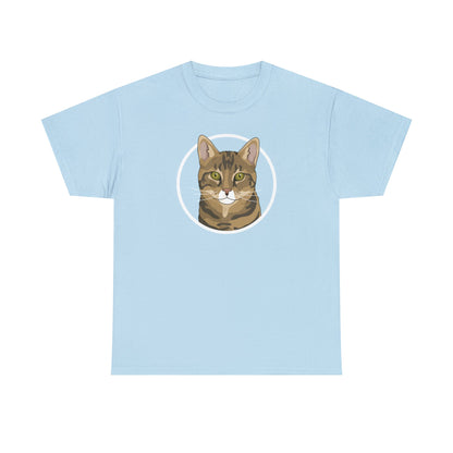 DSH Tabby Circle | T-shirt - Detezi Designs-15690558298164050952