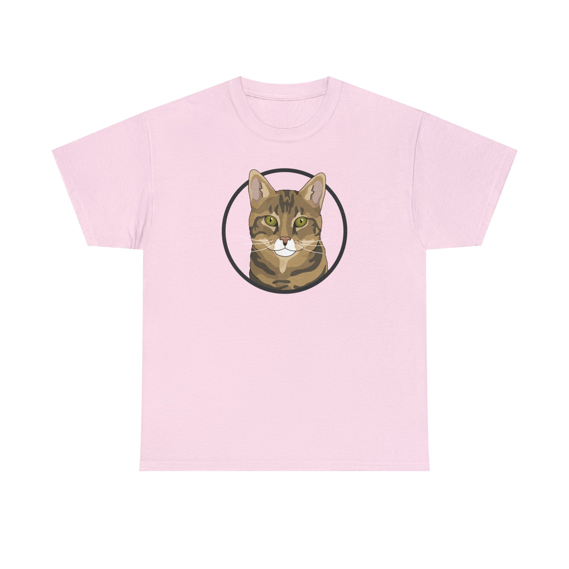 DSH Tabby Circle | T-shirt - Detezi Designs-22655500136701471648